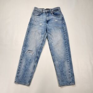 Guess LA Light Blue Denim Jeans Distressed